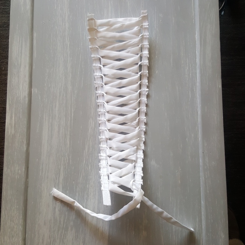Laceéis Corset Closure white